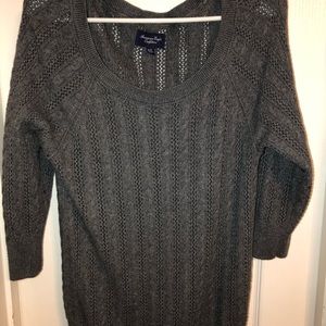 Gray American Eagle Sweater